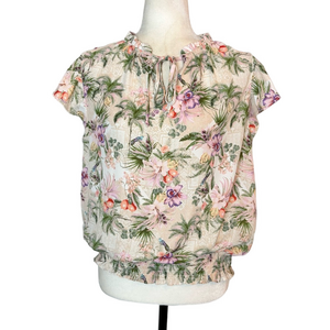 Alex & Lili multicolour floral blouse